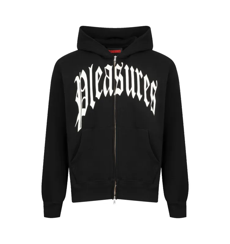 TWITCH ZIP HOODIE (MENS) made by Pleasures
