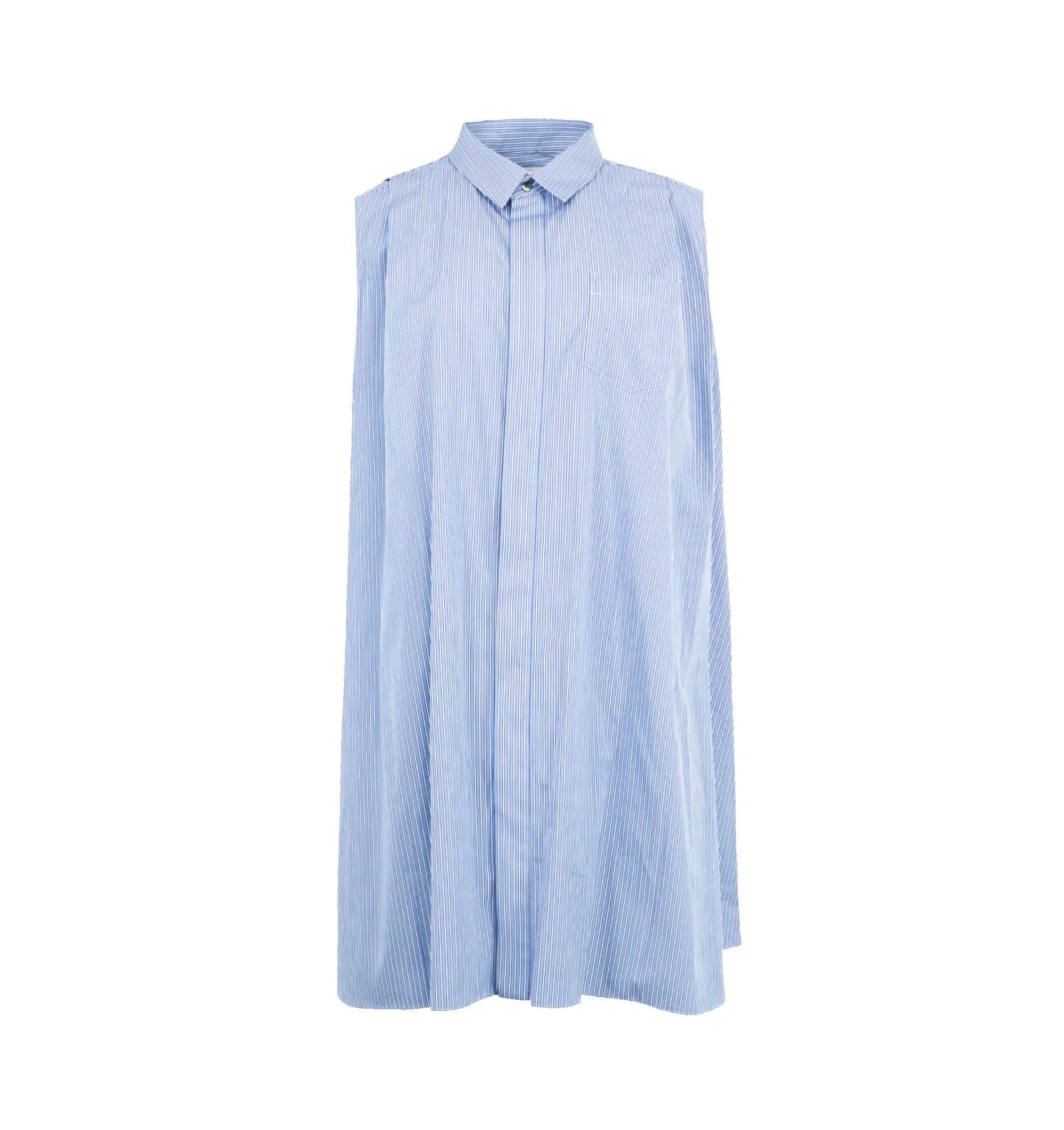 POPLIN X COTTON KNIT DRESS (WOMENS) sold by Hirshleifers product image thumbnail 3