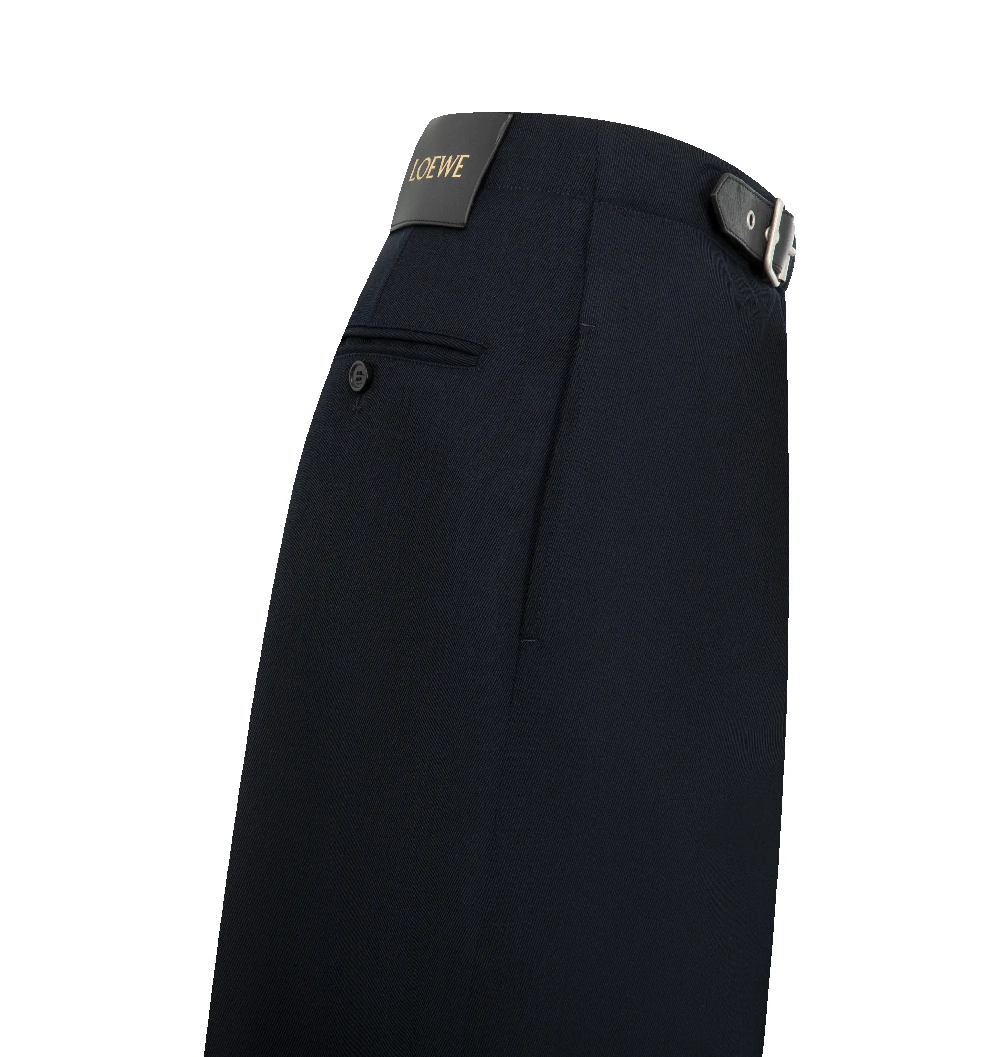 CROPPED BELTED TROUSERS (WOMENS) sold by Hirshleifers product image thumbnail 4