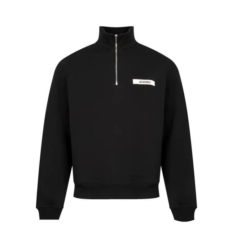 ZIPPED ROLLNECK SWEATSHIRT (MENS) sold by Hirshleifers