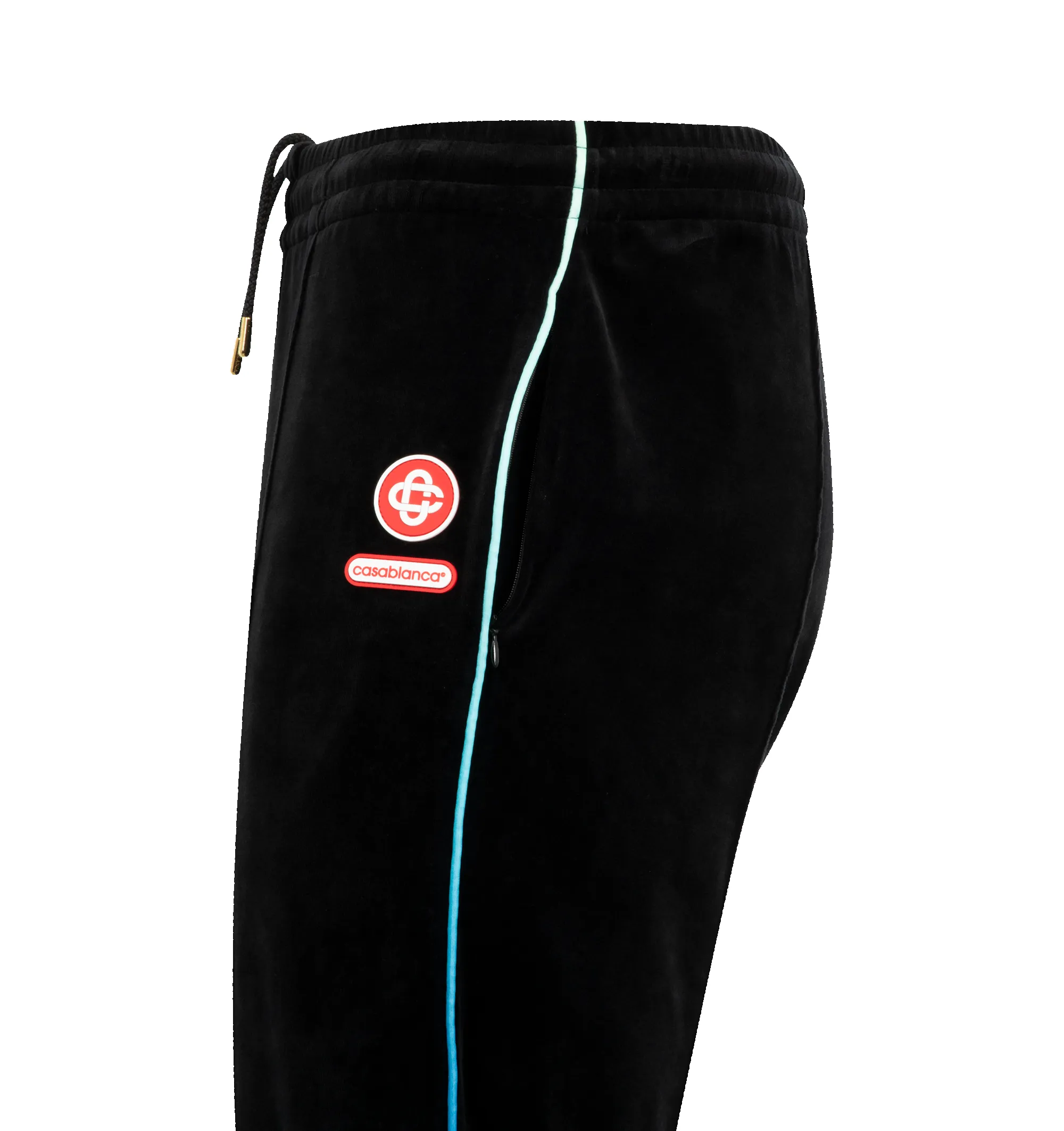 VELOUR TRACKPANTS (MENS) sold by Hirshleifers product image thumbnail 3