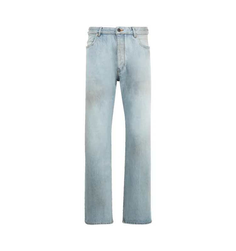 DISTRESSED RELAXED FIT PANTS (MENS) sold by Hirshleifers