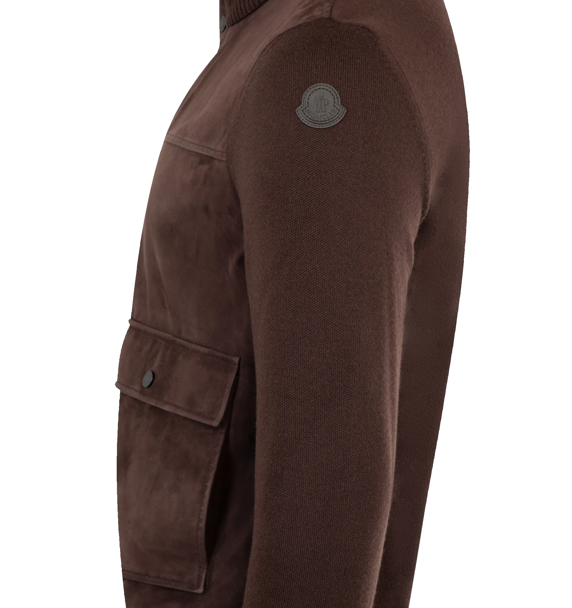 WOOL SUEDE CARDIGAN (MENS) sold by Hirshleifers product image thumbnail 3