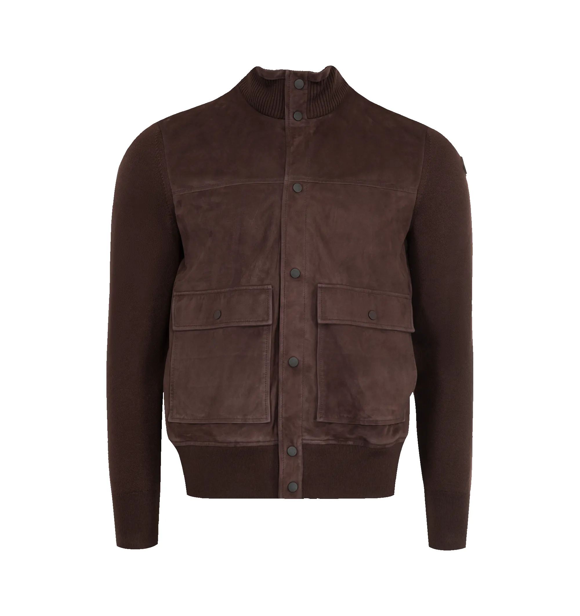 WOOL SUEDE CARDIGAN (MENS) sold by Hirshleifers