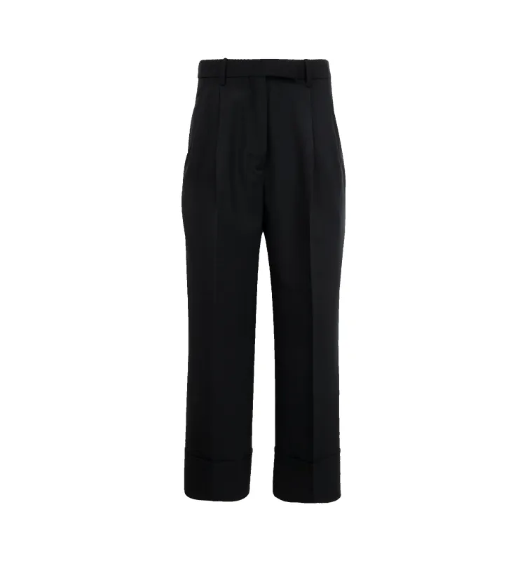 SCHOOL UNIFORM PLAIN WEAVE TROUSER (WOMENS) made by Thom Browne