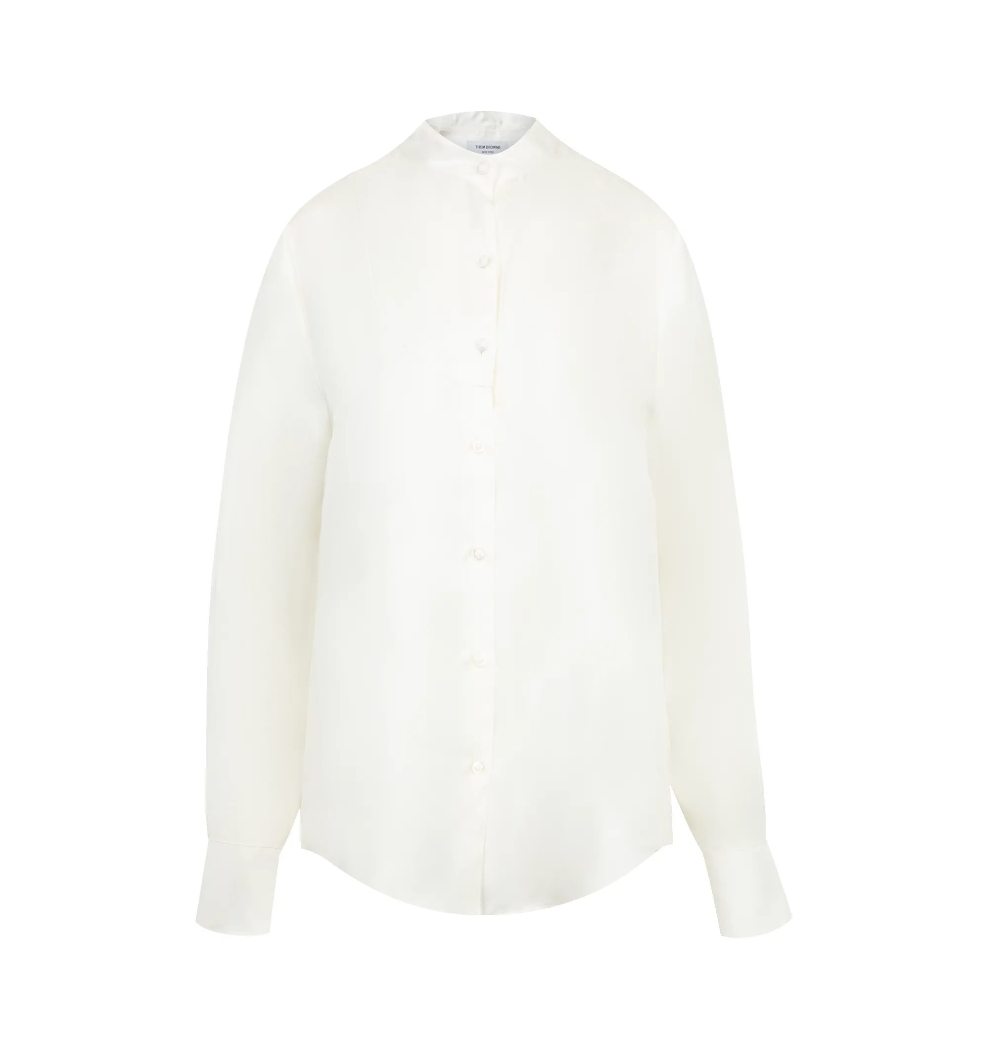 BOW SILK TWILL SHIRT (WOMENS) sold by Hirshleifers product image thumbnail 2