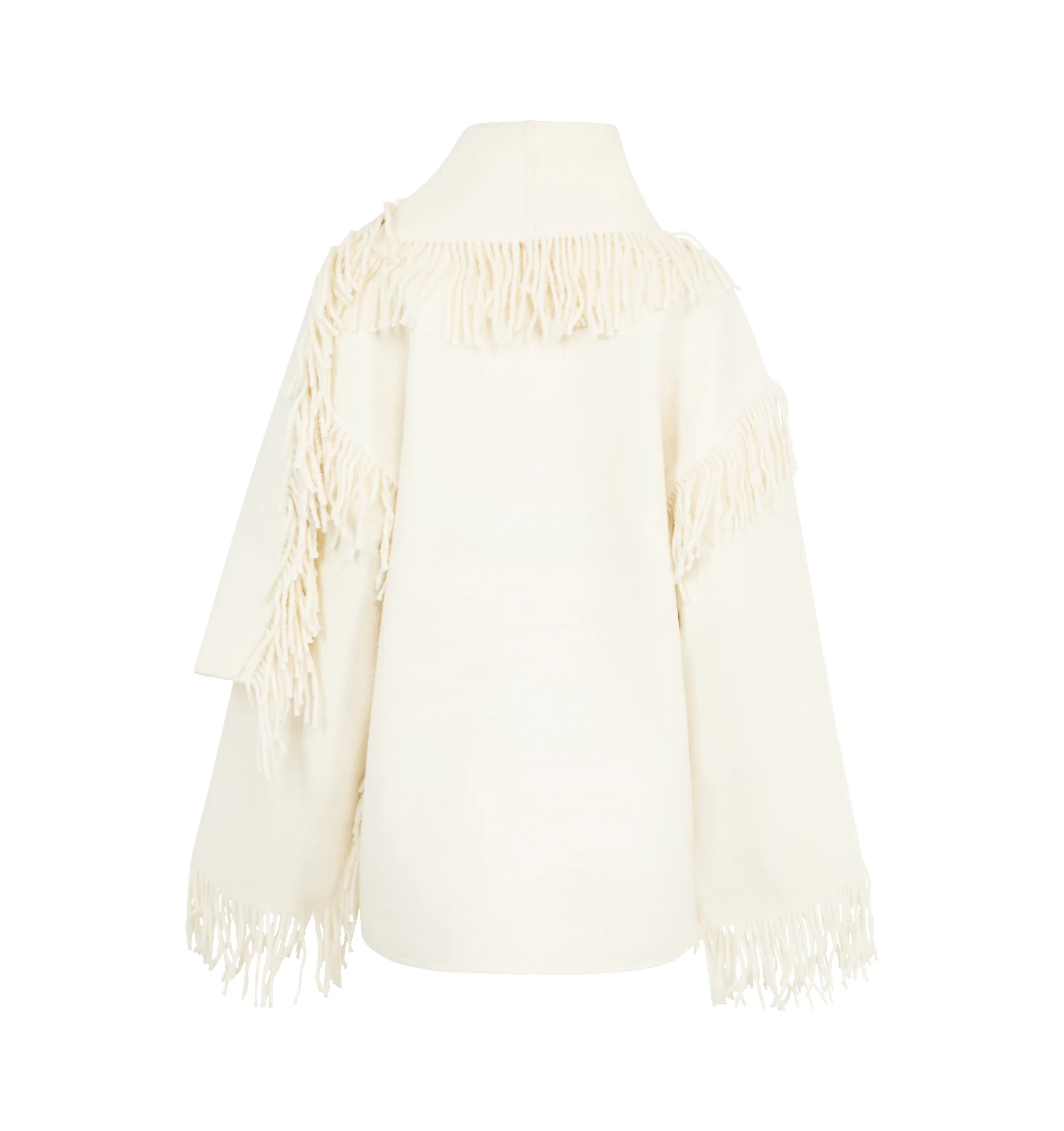 FRINGED SCARF JACKET (WOMENS) sold by Hirshleifers product image thumbnail 2