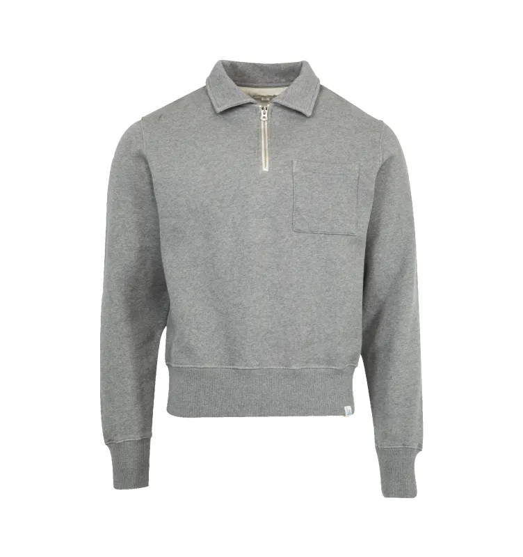 ZIP COLLAR SWEATSHIRT (MENS) made by Merz B. Schwanen