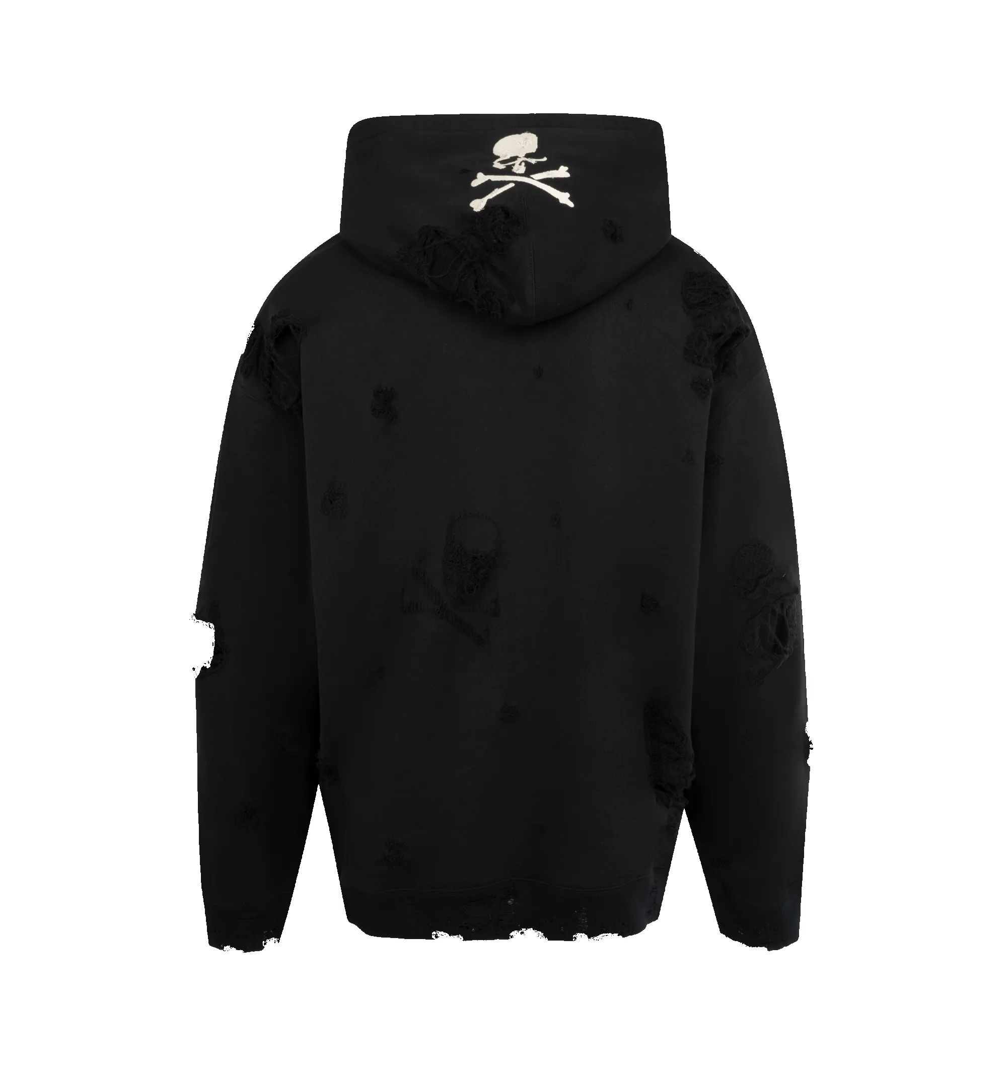 DISTRESSED HOODIE (MENS) sold by Hirshleifers product image thumbnail 2