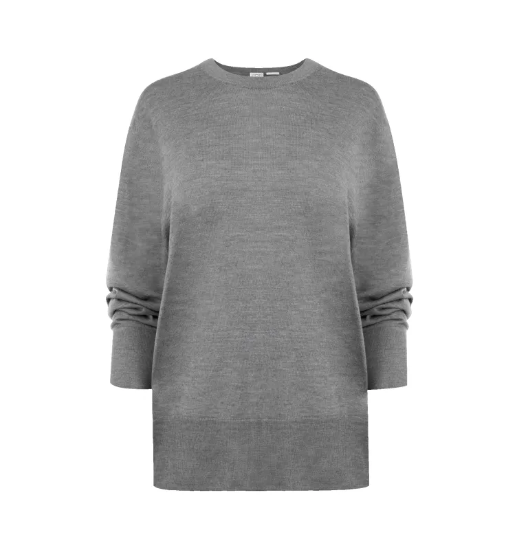 WOOL SILK KNIT SWEATER (WOMENS) sold by Hirshleifers