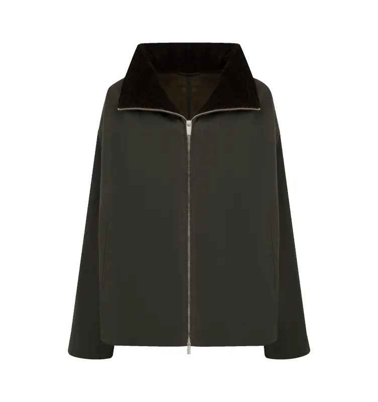 ZIPPED FUNNEL JACKET (WOMENS) sold by Hirshleifers