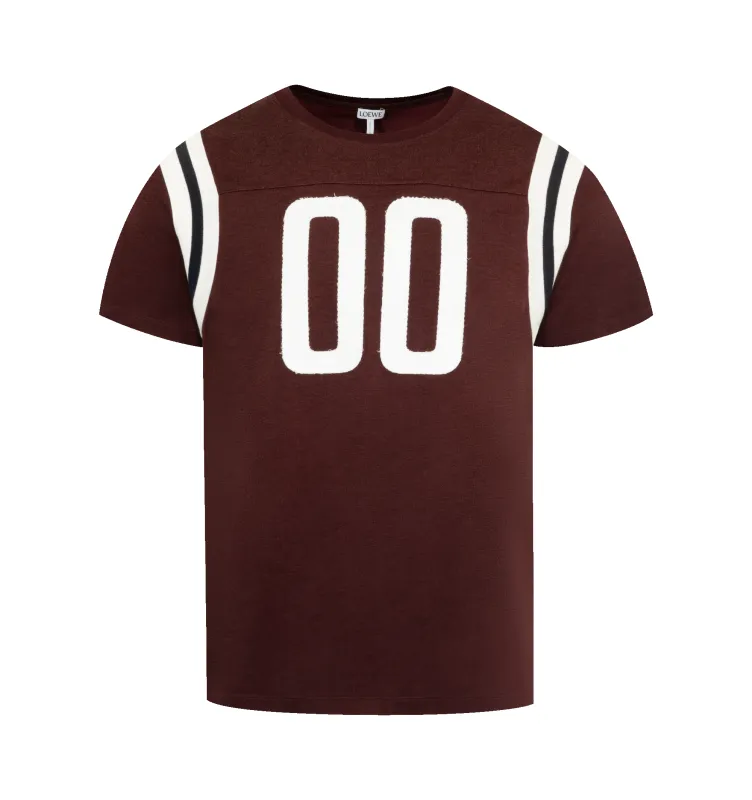 REGULAR FIT VARSITY T-SHIRT (MENS) made by Loewe