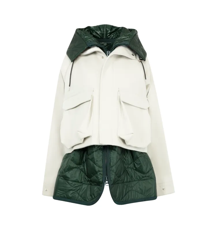 WOOL MELTON BLOUSON (WOMENS) sold by Hirshleifers