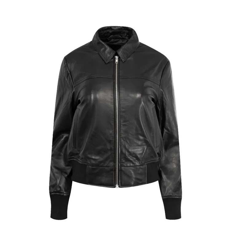 BERLIN LEATHER JACKET (WOMENS) sold by Hirshleifers