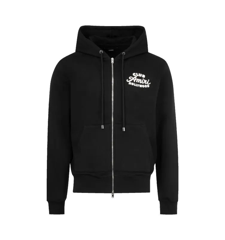 CLUB AMIRI ZIP HOODIE (MENS) sold by Hirshleifers