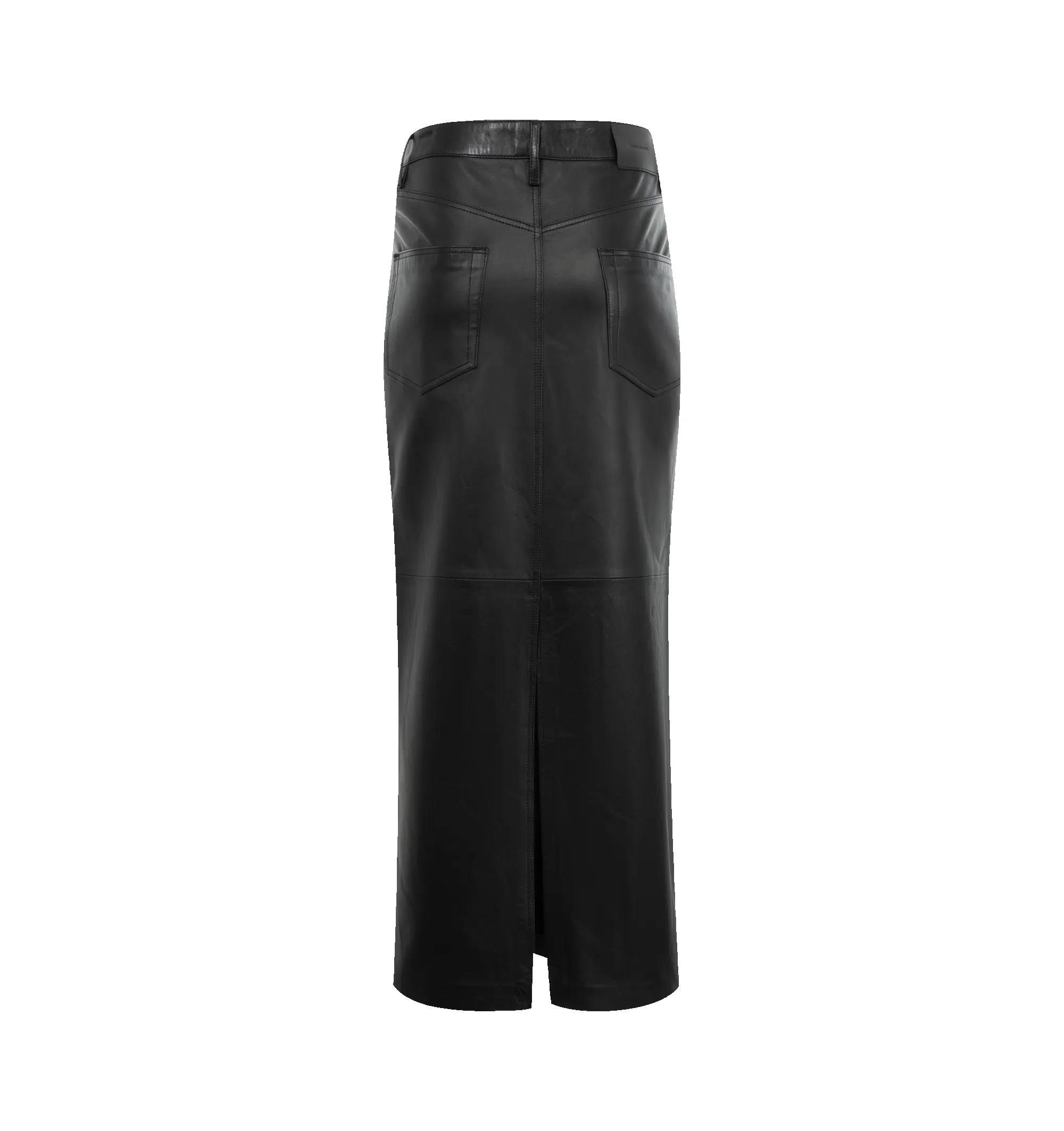 LEATHER COLUMN SKIRT (WOMENS) sold by Hirshleifers product image thumbnail 2