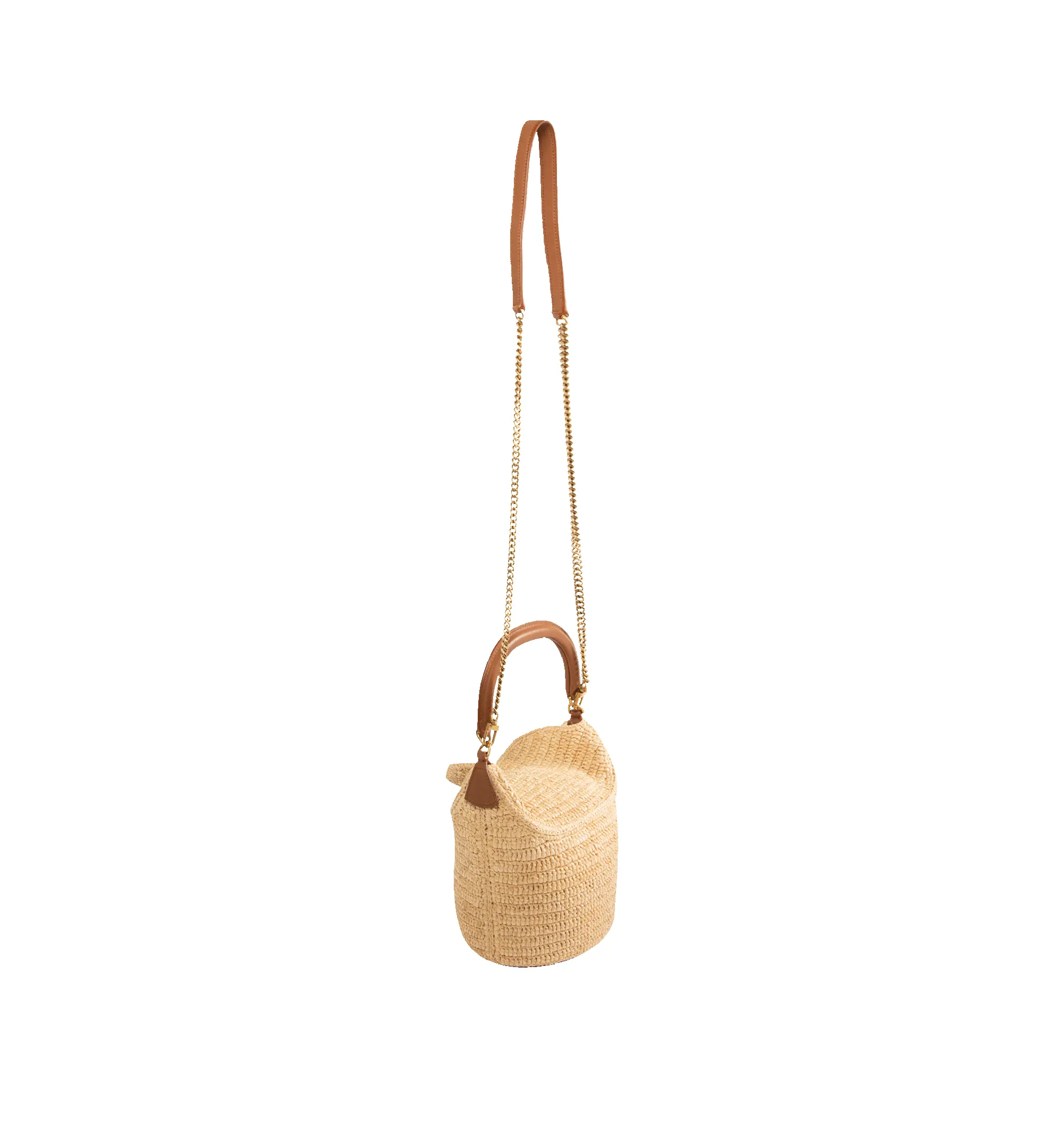 GABY RAFFIA BAG BUCKET sold by Hirshleifers product image thumbnail 2