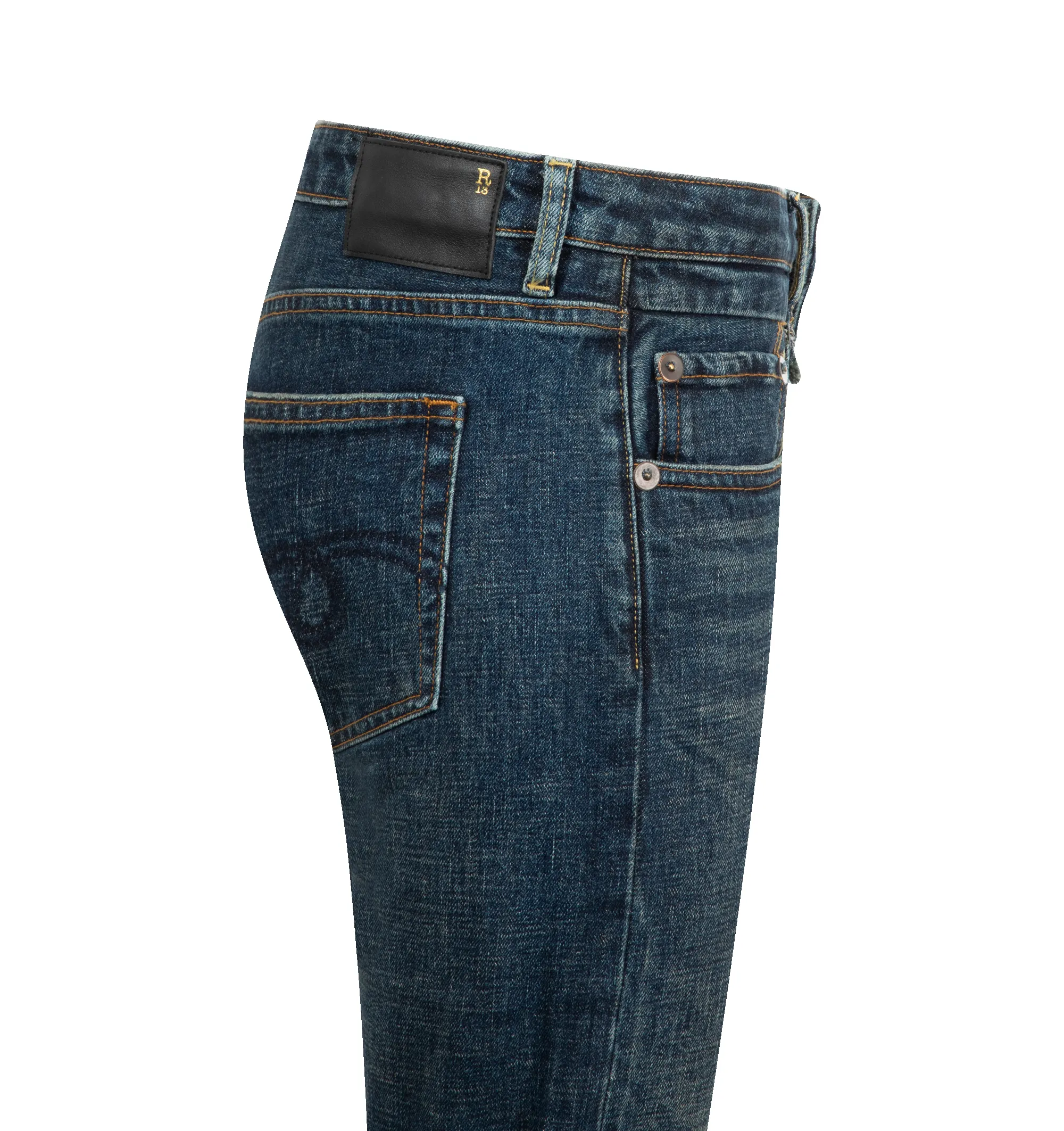 STRAIGHT BOY CROPPED STRETCH JEAN (WOMENS) sold by Hirshleifers product image thumbnail 3
