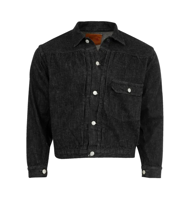 TYPE 1 BLACK DENIM JACKET (MENS) sold by Hirshleifers