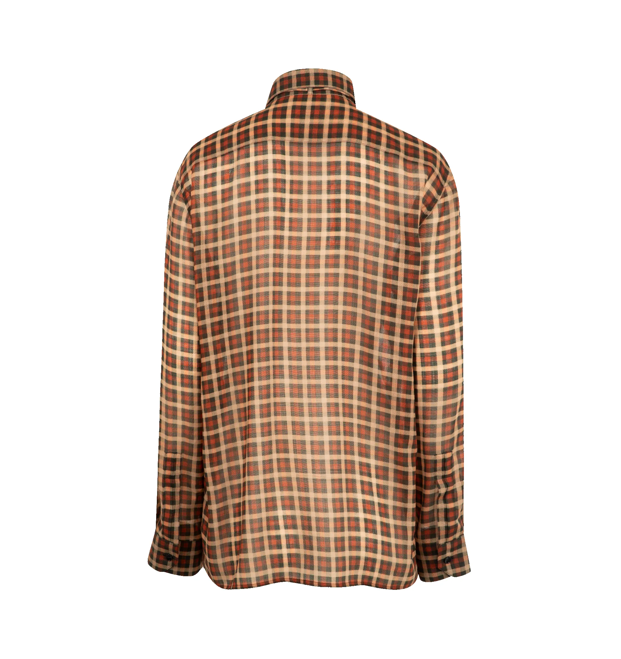 VICHY SILK SHIRT (WOMENS) sold by Hirshleifers product image thumbnail 2