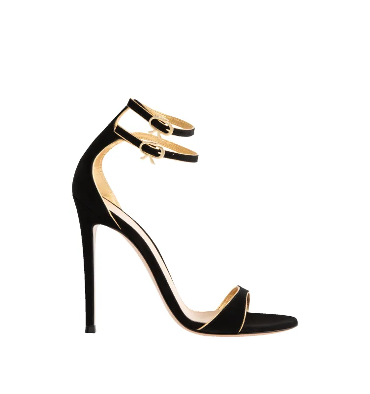 VICTORINE NAPPA SILK SANDAL (WOMENS) sold by Hirshleifers