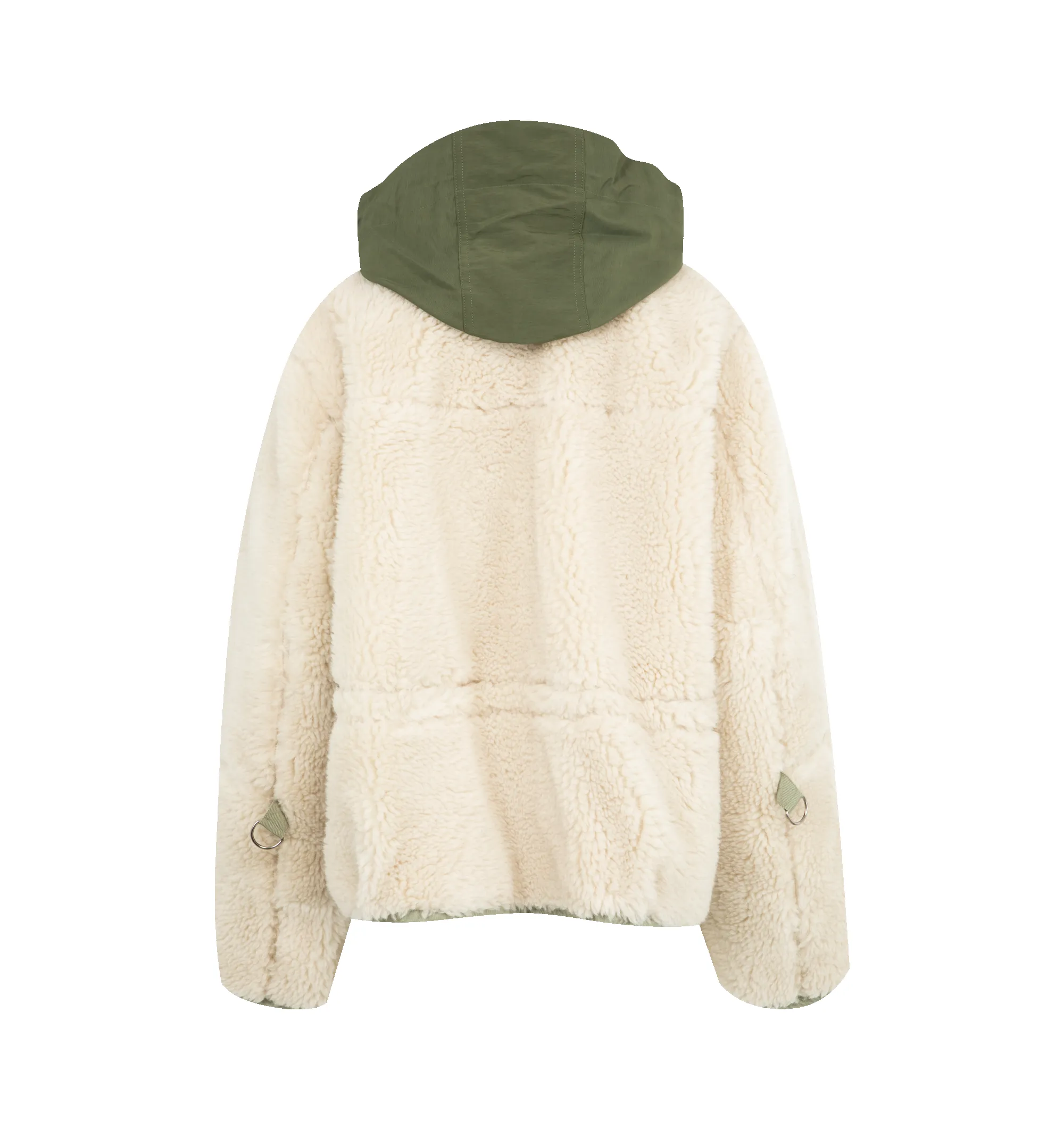 FAUX SHEARLING X GROSGRAIN BLOUSON (WOMENS) sold by Hirshleifers product image thumbnail 2