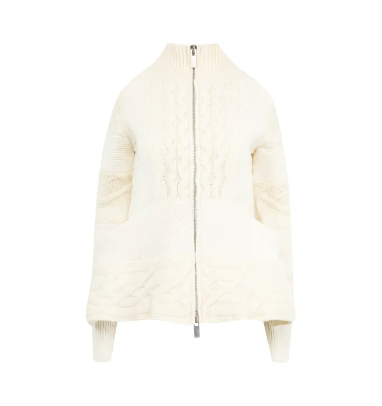 WOOL KNIT BLOUSON (WOMENS) sold by Hirshleifers