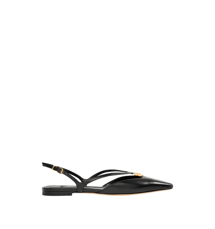 FOLD SLINGBACK FLATS (WOMENS) sold by Hirshleifers