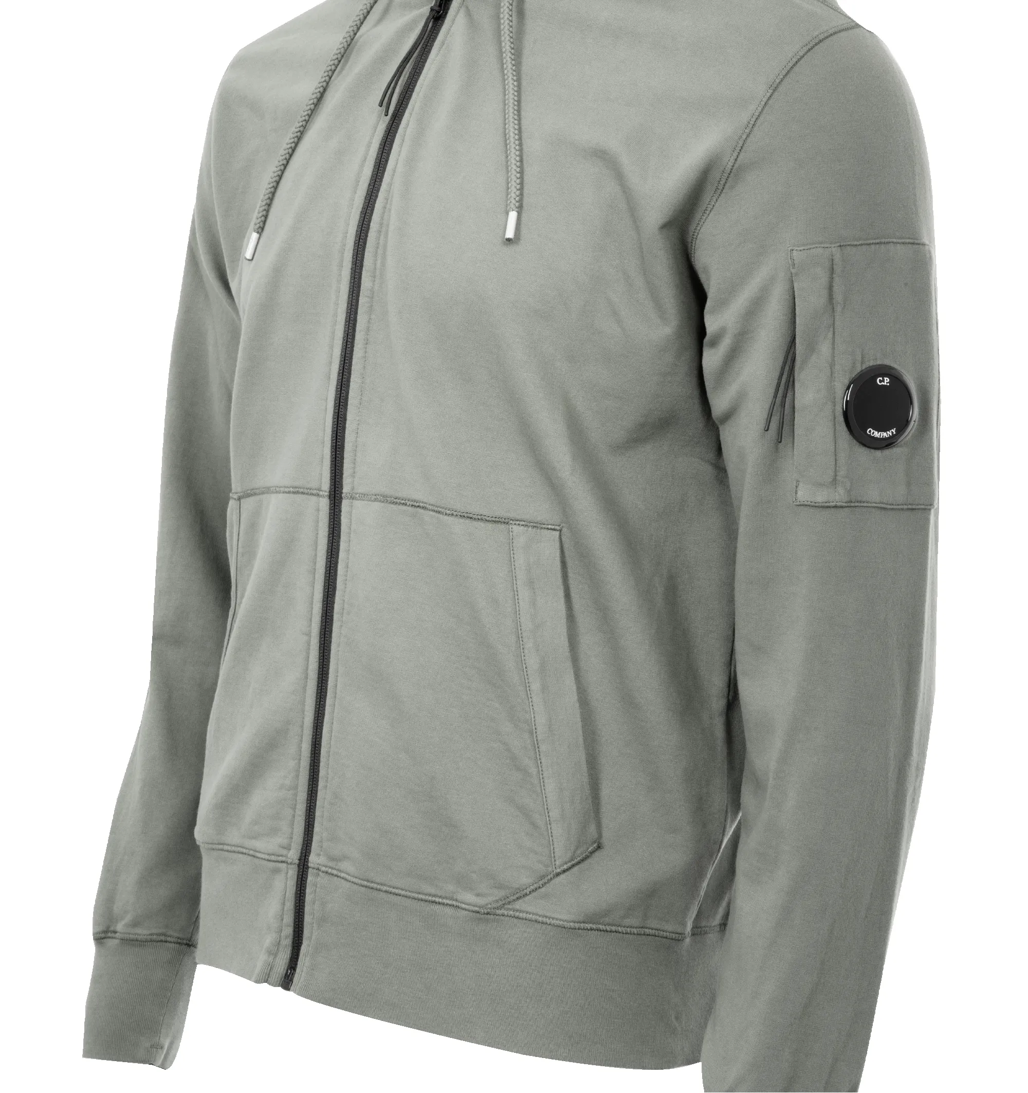 LIGHT FLEECE HOODED SWEATSHIRT (MENS) sold by Hirshleifers product image thumbnail 3