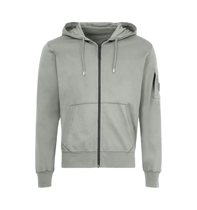 LIGHT FLEECE HOODED SWEATSHIRT (MENS) sold by Hirshleifers