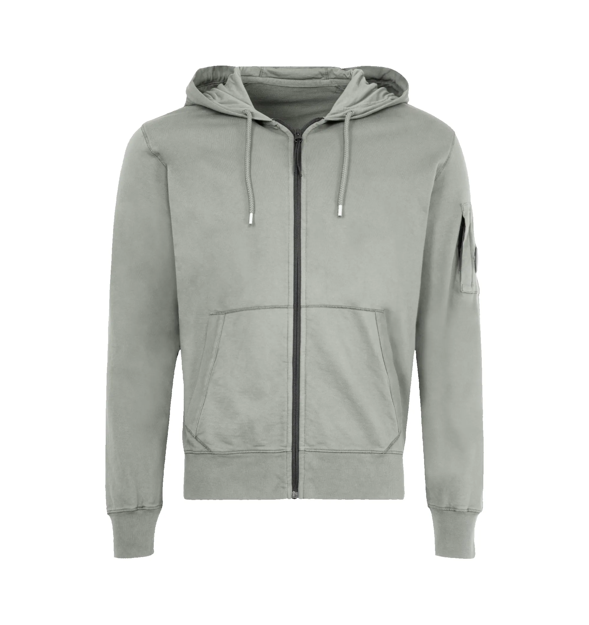 LIGHT FLEECE HOODED SWEATSHIRT (MENS) sold by Hirshleifers