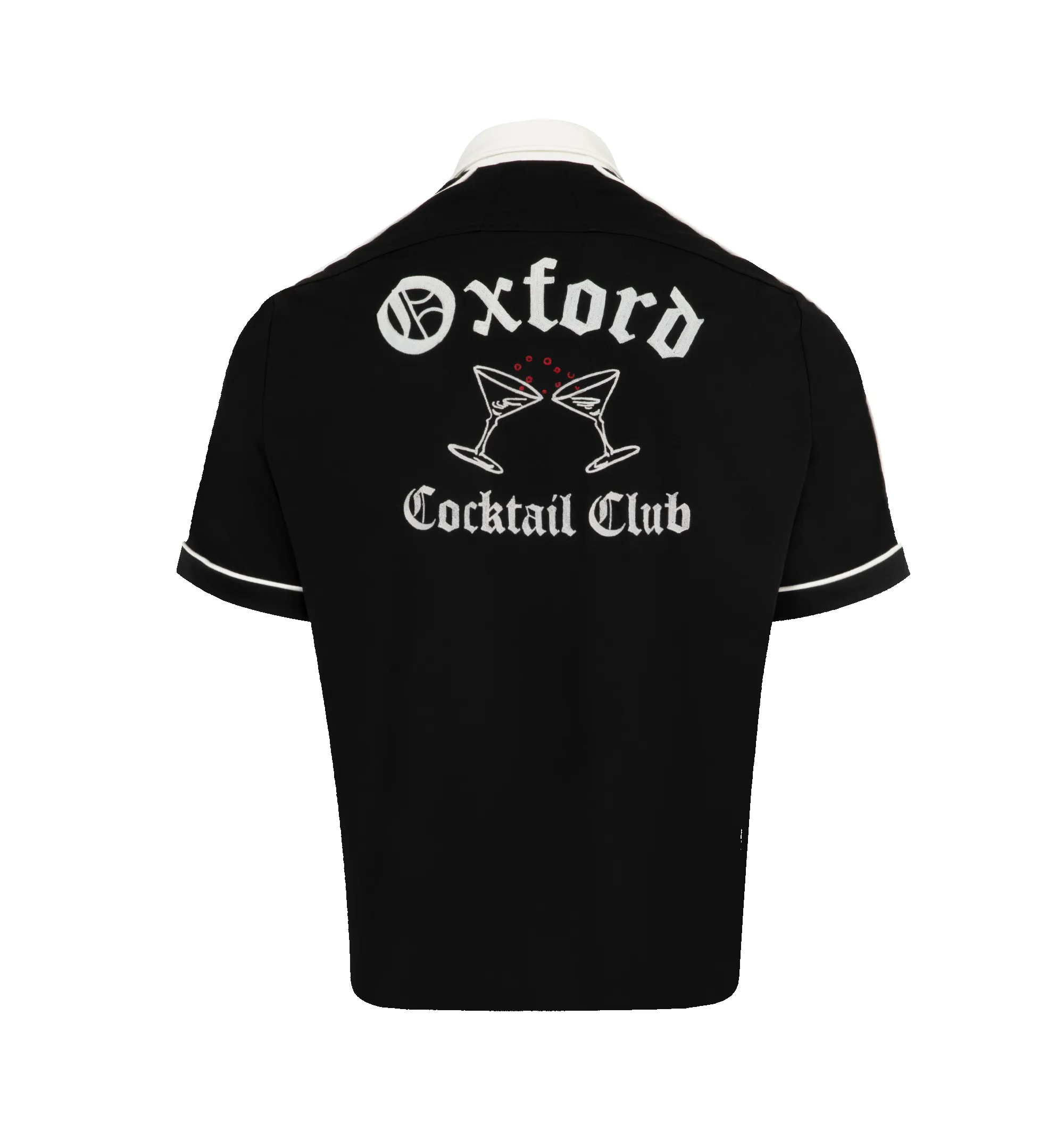 OXFORD COCKTAIL CLUB BOWLING SHIRT (MENS) sold by Hirshleifers product image thumbnail 2