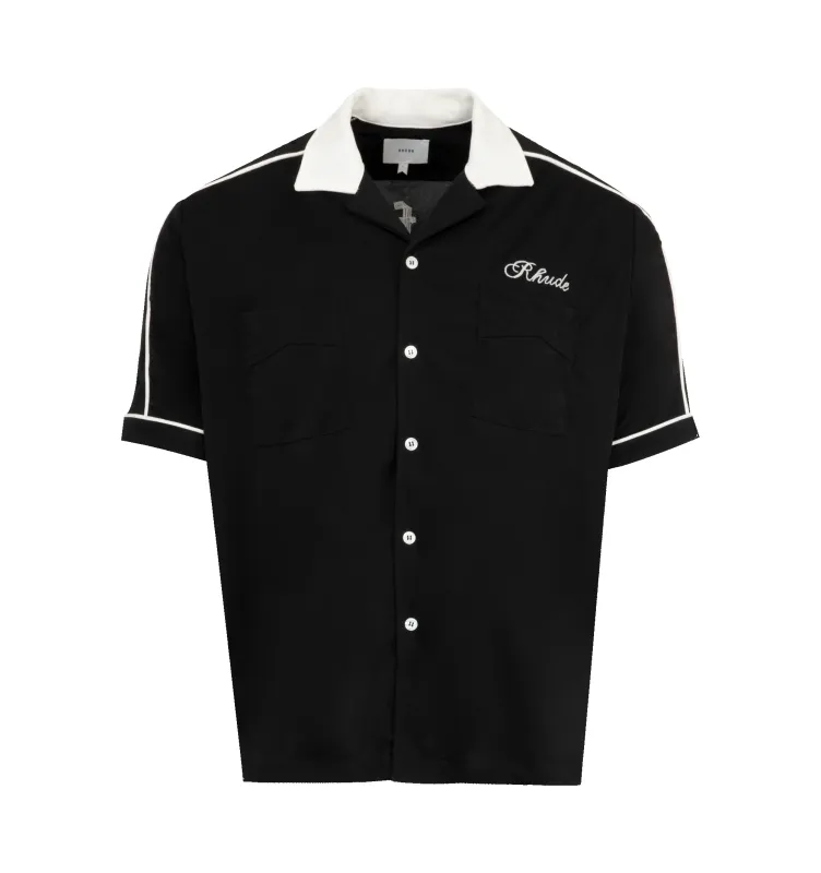 OXFORD COCKTAIL CLUB BOWLING SHIRT (MENS) sold by Hirshleifers