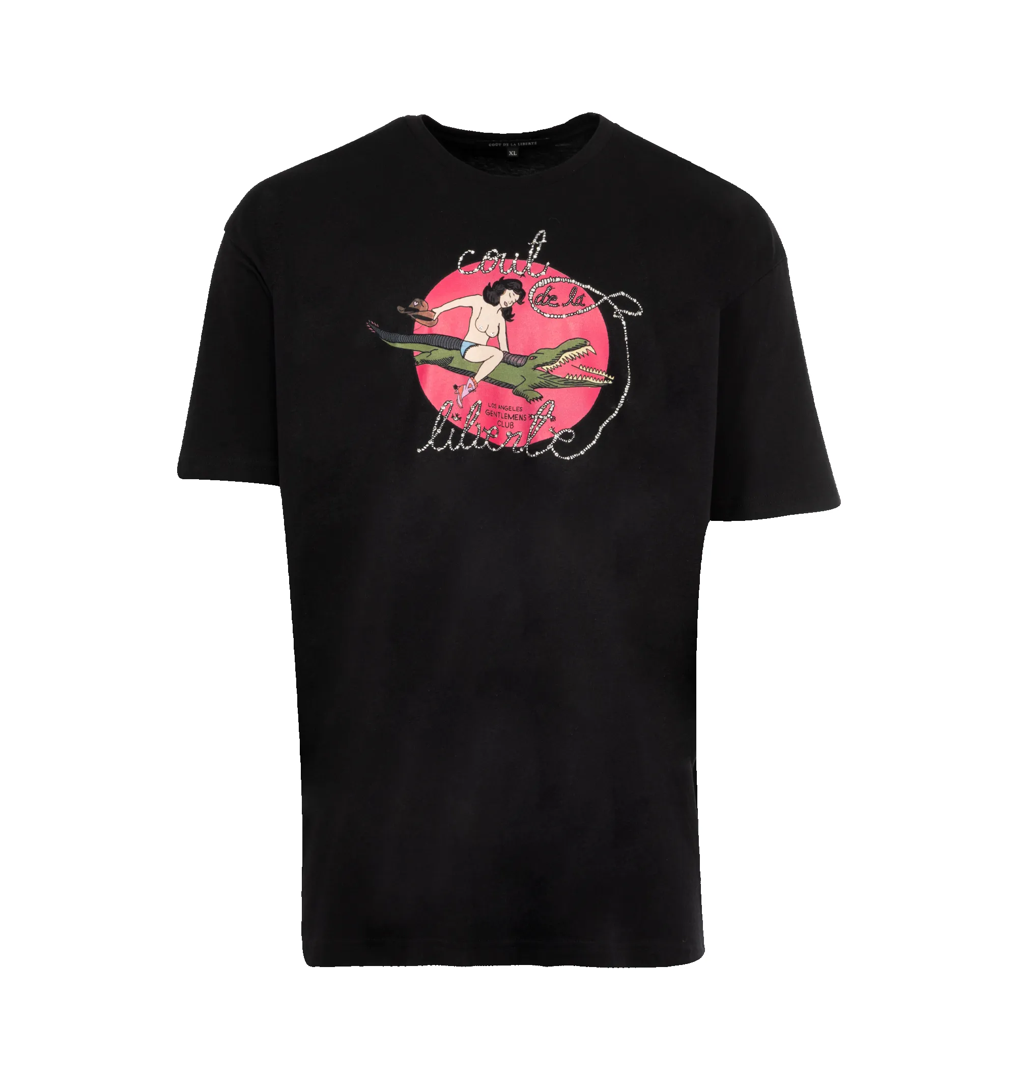 FREDDIE LA GENTLEMENS CLUB T-SHIRT (MENS) sold by Hirshleifers