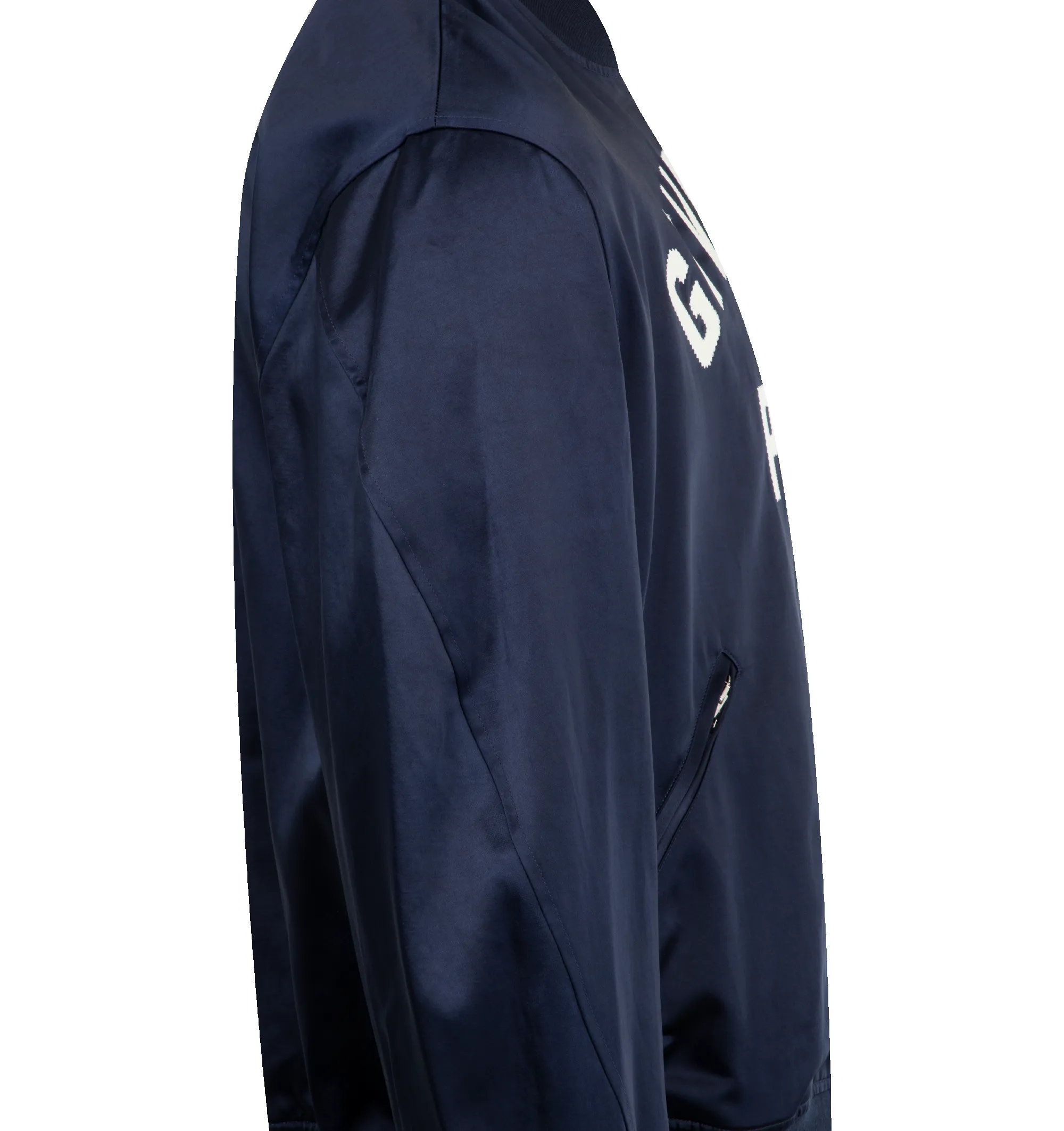 SATIN BOMBER (MENS) sold by Hirshleifers product image thumbnail 3