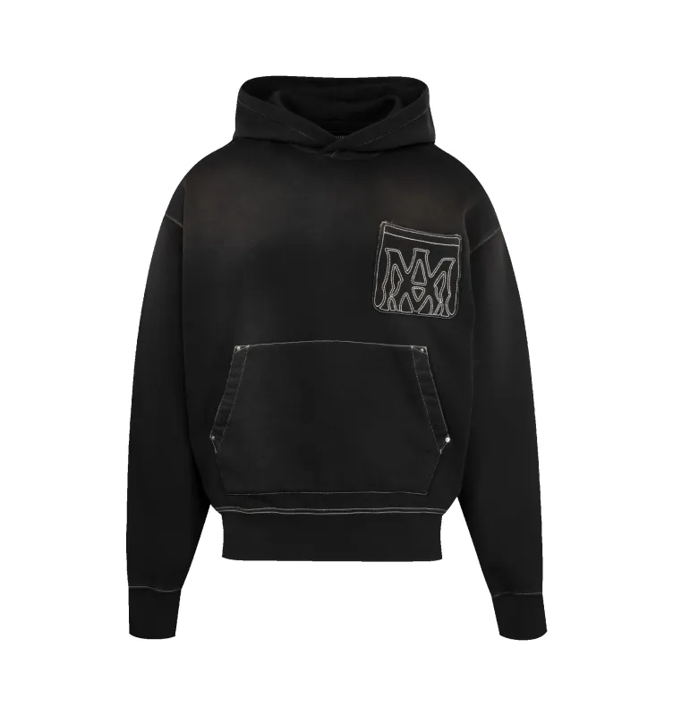 MA OUTLINE OVERSIZED HOODIE (MENS) sold by Hirshleifers