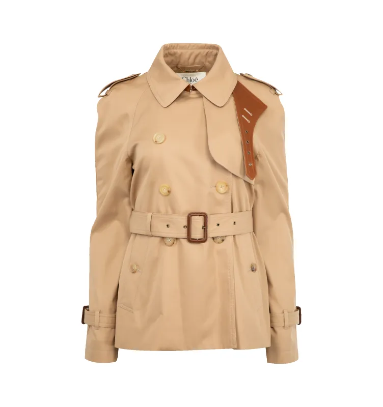 SHORT TRENCH JACKET (WOMENS) sold by Hirshleifers