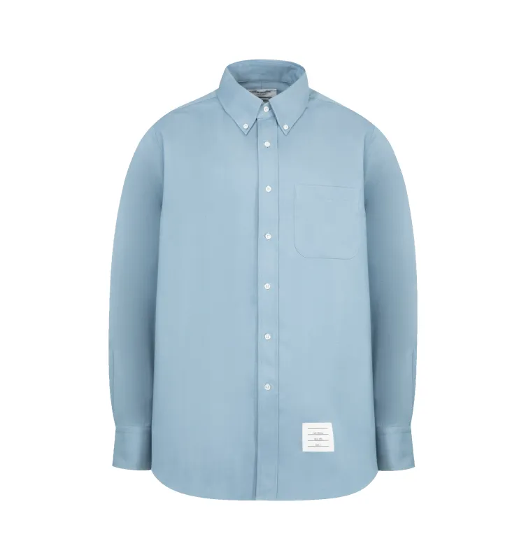 DENIM STRAIGHT FIT SHIRT (MENS) made by Thom Browne