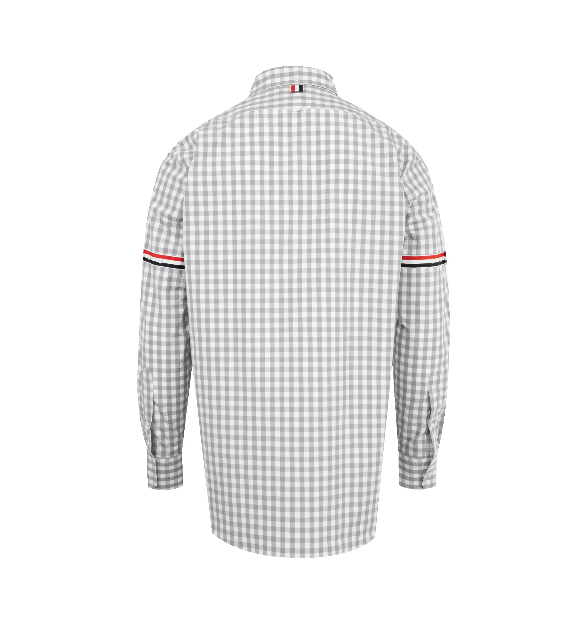 GINGHAM CHECK ARMBAND SHIRT (MENS) sold by Hirshleifers product image thumbnail 2