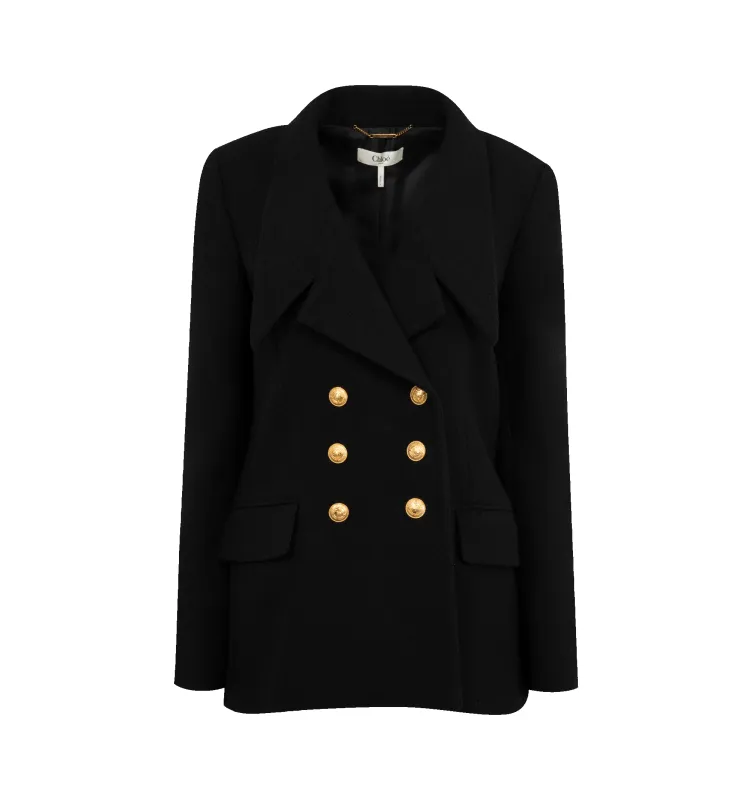 DOUBLE BREASTED BLAZER (WOMENS) sold by Hirshleifers