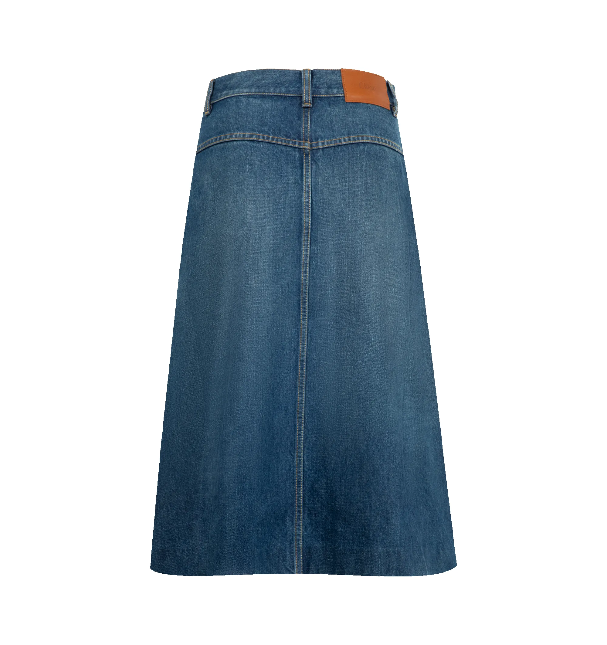 DENIM SKIRT (WOMENS) sold by Hirshleifers product image thumbnail 2