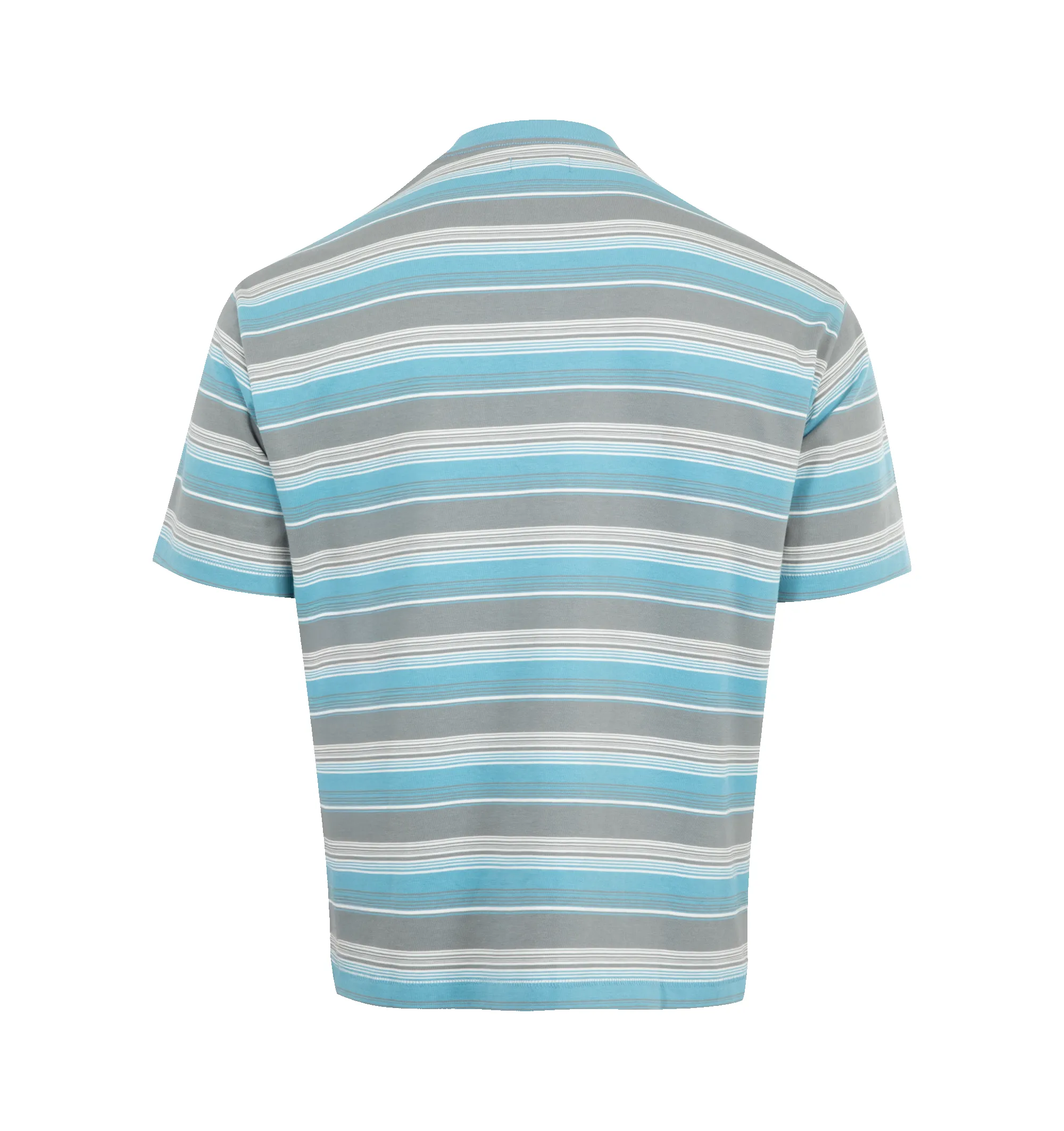 SMILEY LOCKUP STRIPED T-SHIRT (MENS) sold by Hirshleifers product image thumbnail 2