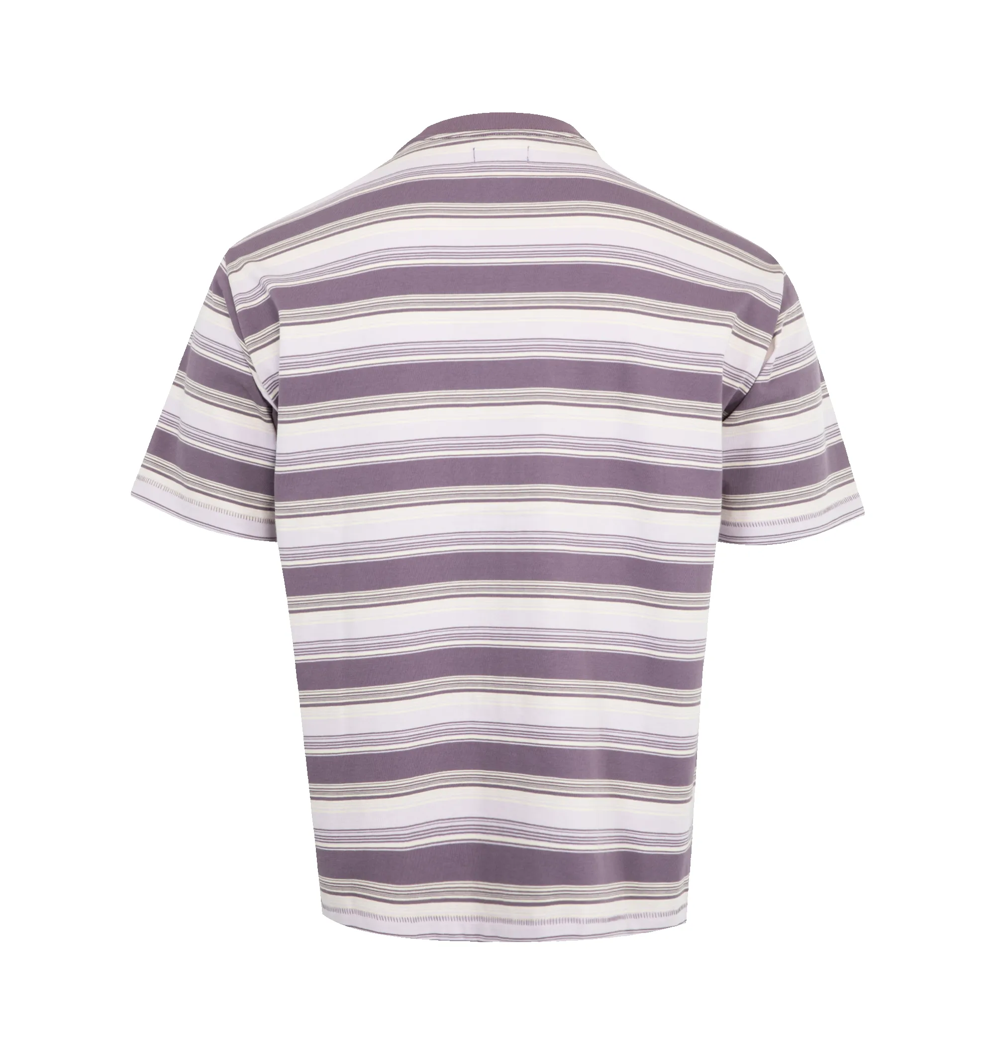 SMILEY LOCKUP STRIPED T-SHIRT (MENS) sold by Hirshleifers product image thumbnail 2