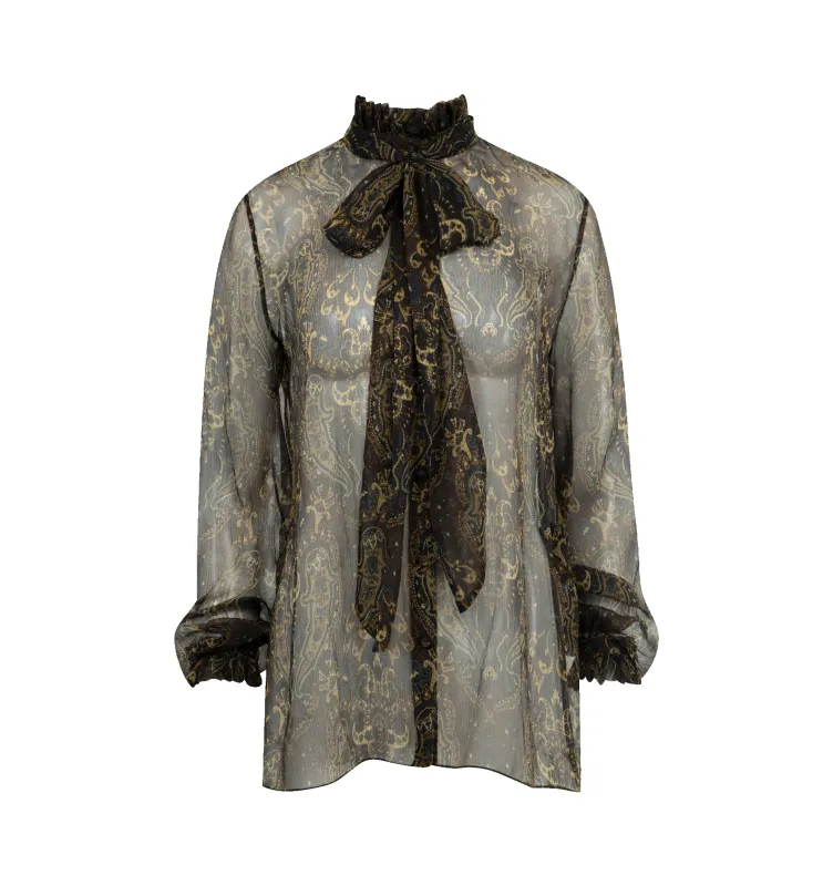 PRINTED BLOUSE (WOMENS) sold by Hirshleifers