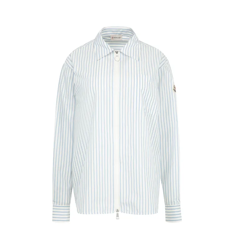 STRIPED ZIP SHIRT (WOMENS) sold by Hirshleifers