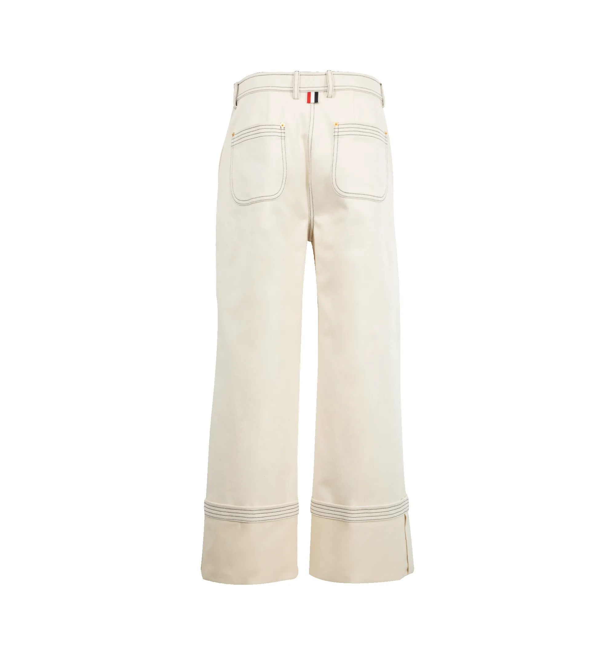 SELVEDGE DENIM WIDE LEG TROUSER (WOMENS) sold by Hirshleifers product image thumbnail 2