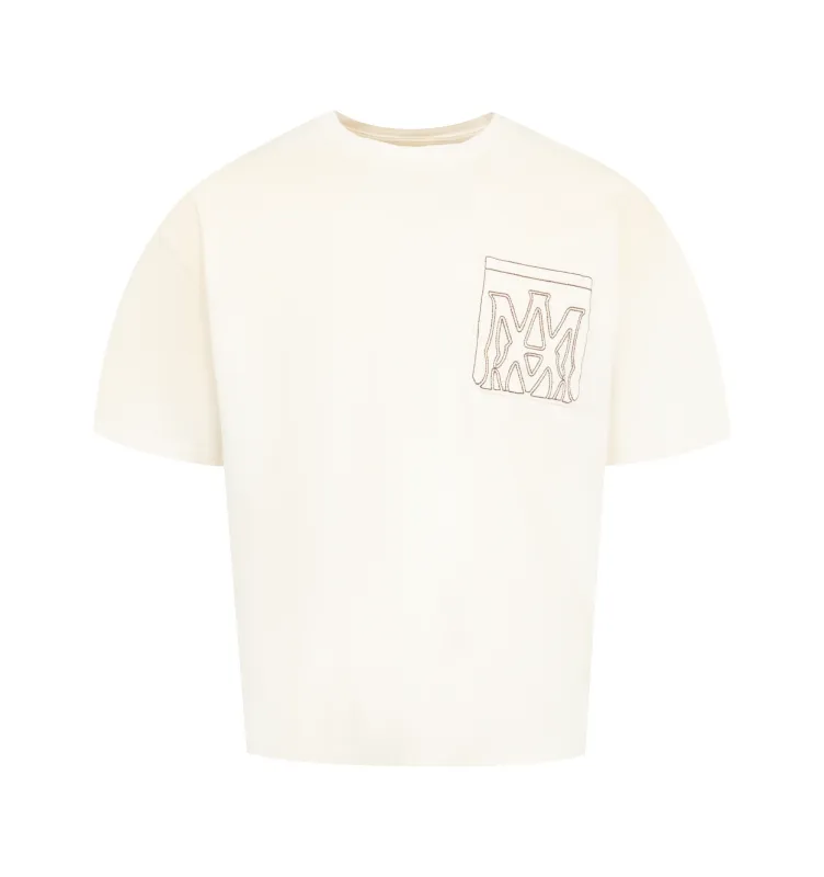 MA OUTLINE OVERSIZED TEE (MENS) sold by Hirshleifers