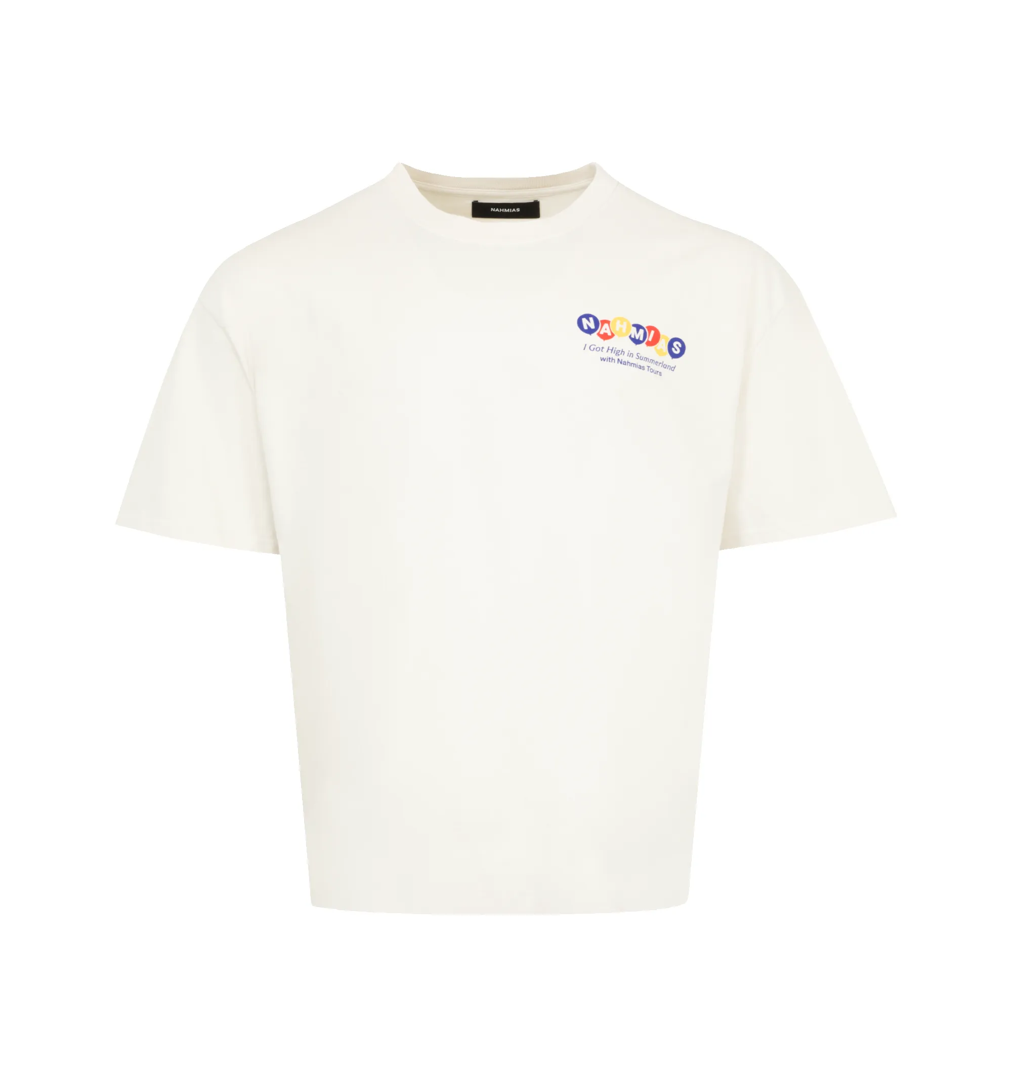 HIGH IN SUMMERLAND BOXY T-SHIRT (MENS) sold by Hirshleifers