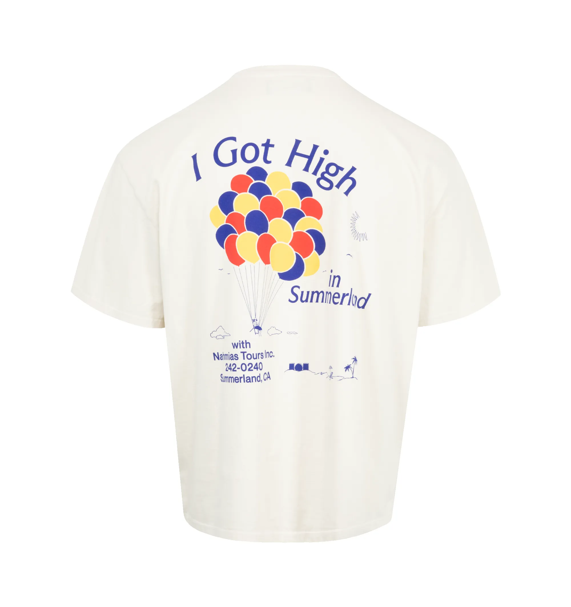 HIGH IN SUMMERLAND BOXY T-SHIRT (MENS) sold by Hirshleifers product image thumbnail 2