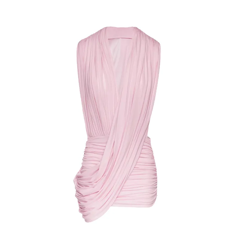 DRAPED MINI DRESS (WOMENS) made by Hirshleifers